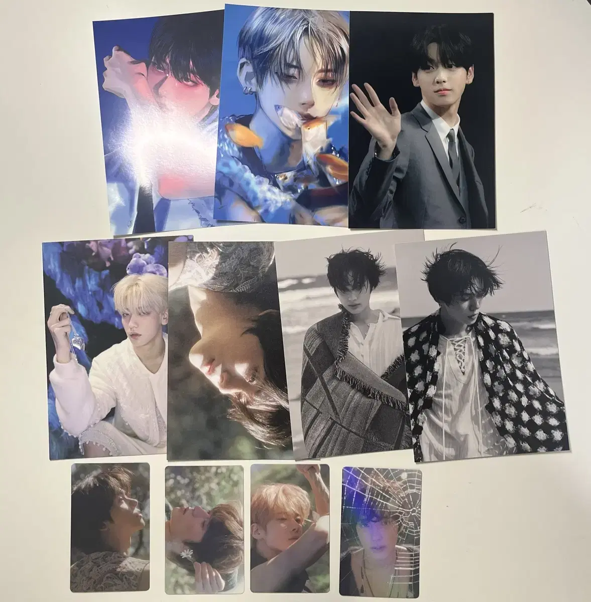 txt postcard pbak photocard