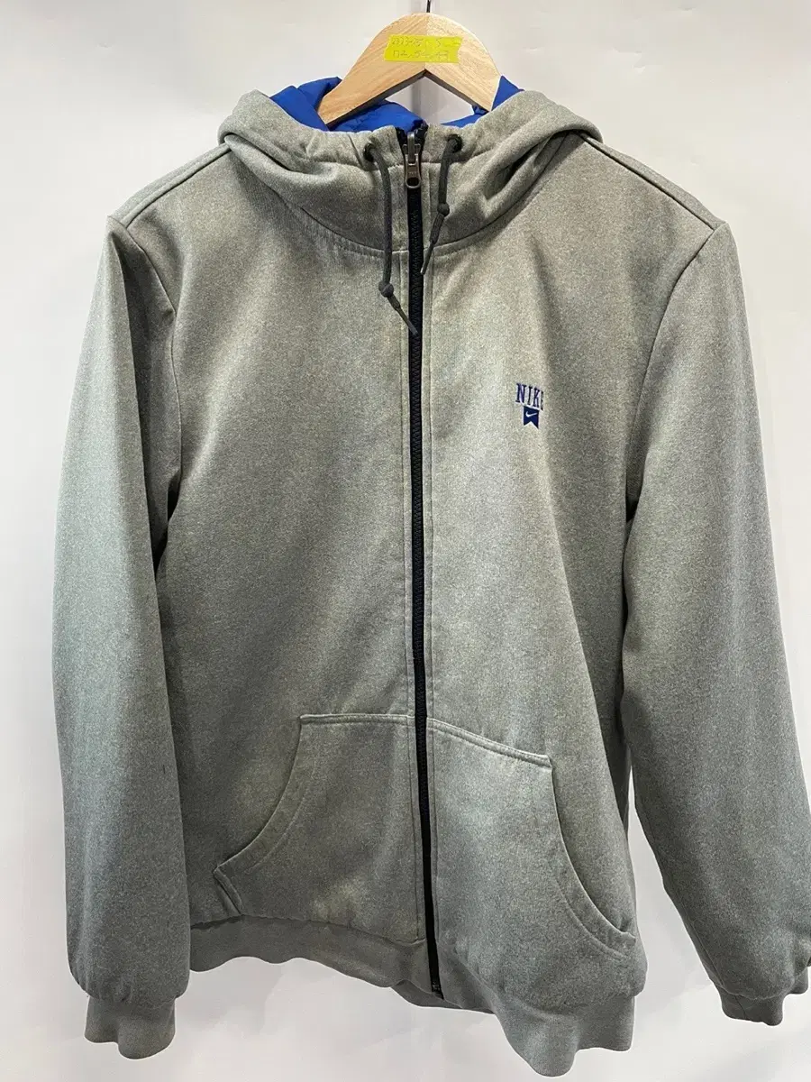 [Genuine/M] Nike Swoosh Double Sided Lightweight Padded Hoodie Zip Up