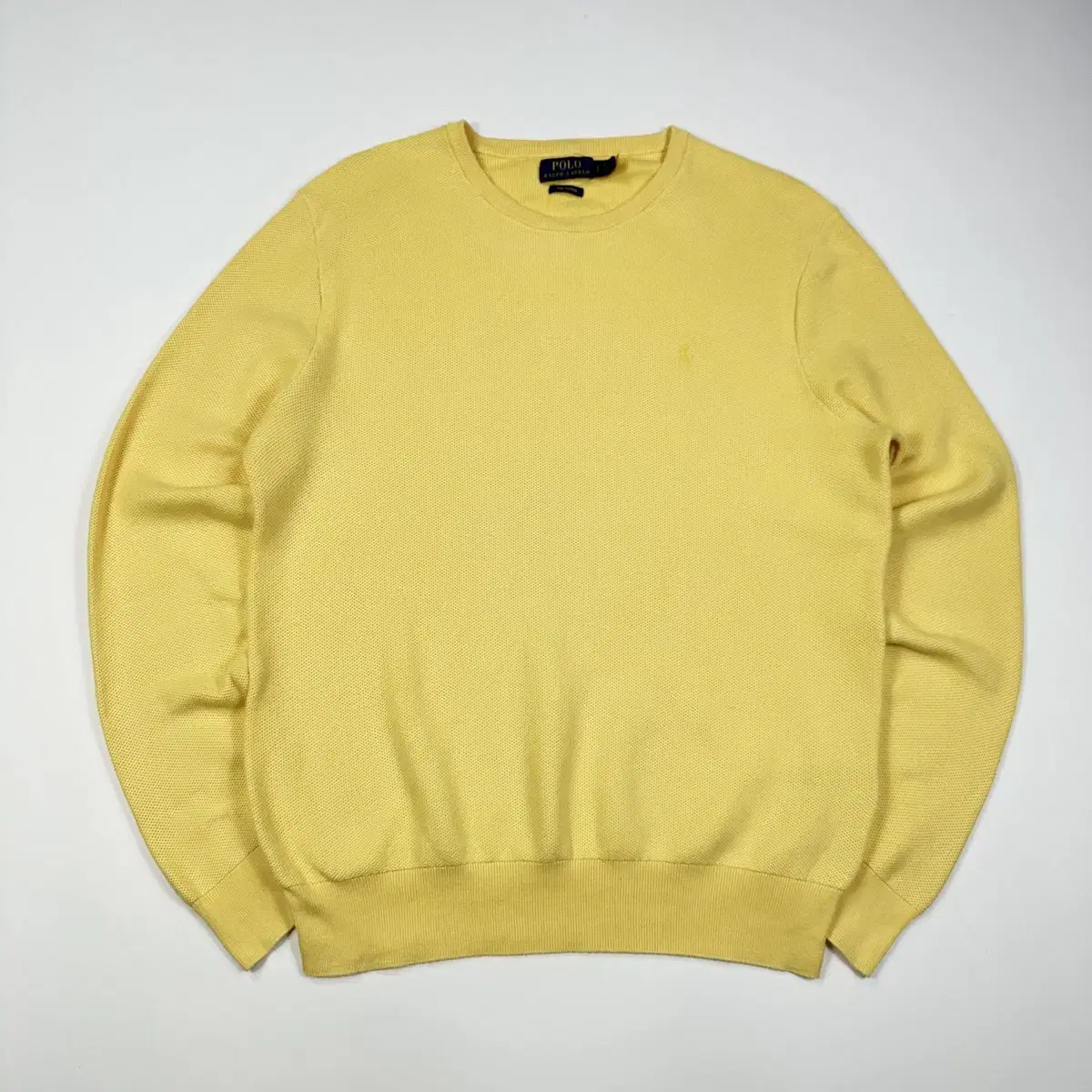 (L) Polo Ralph Lauren Classic Pima Cotton Knit