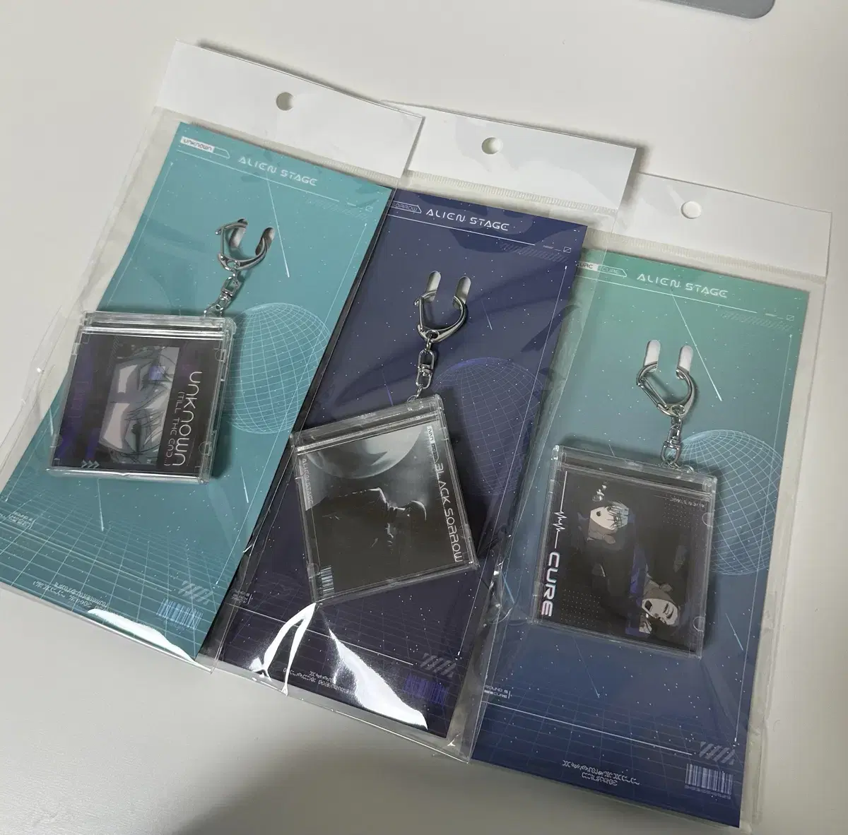 Aste Alien Stage NFC CD Keyring