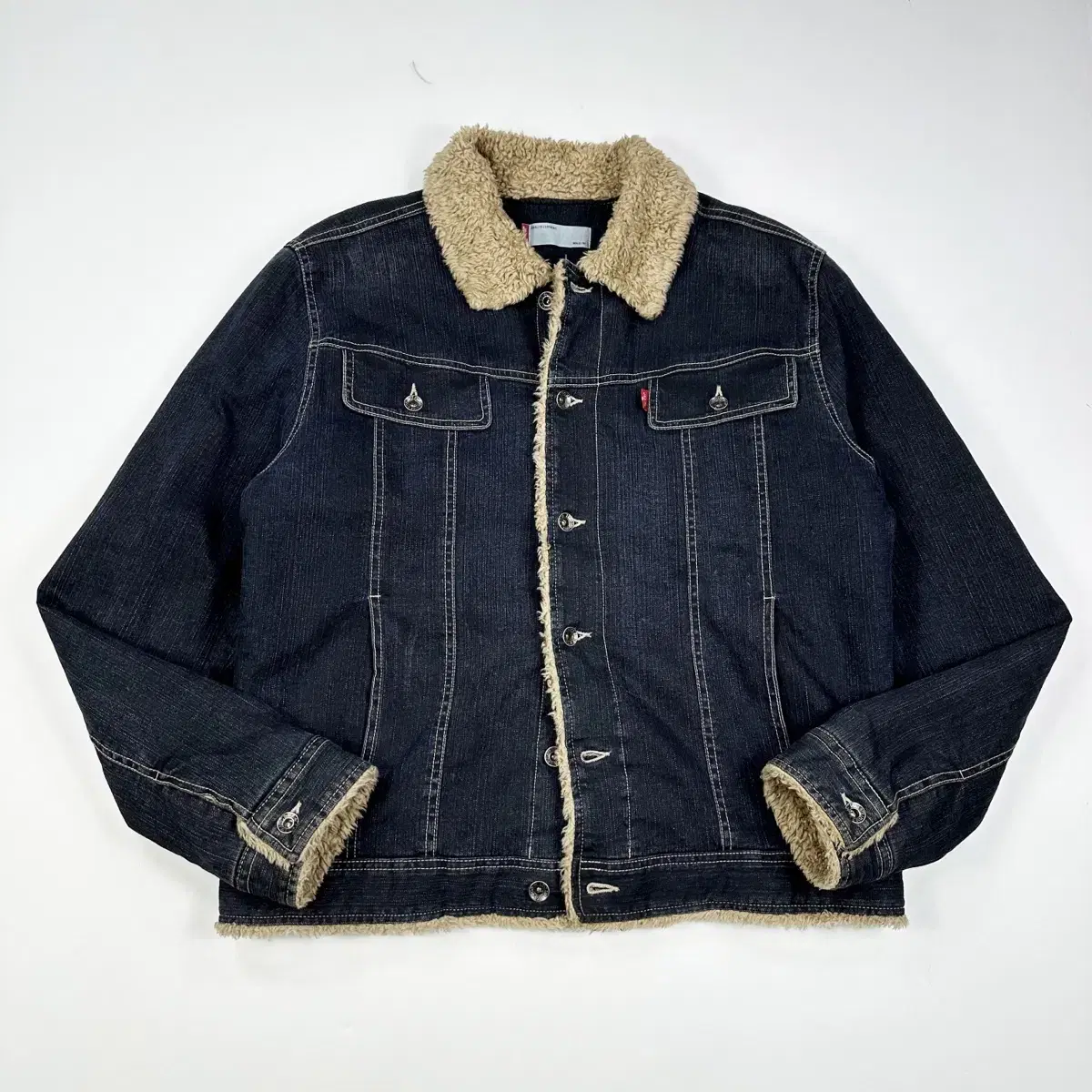 (XL) Levi's OG Fleece Sherpa Denim Trucker Jacket