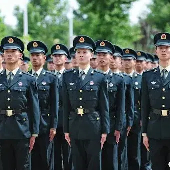 중국인민해방군 로켓군 16식 장교 정복 세트