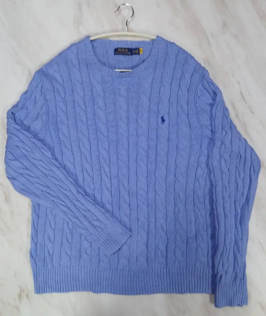 [New in Korea] Polo Ralph Lauren Unisex Cable Sweater Knit XL