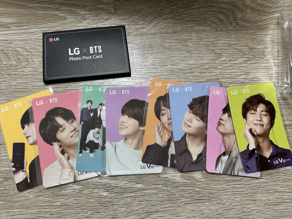 Bangtan LG limited edition photocard wts