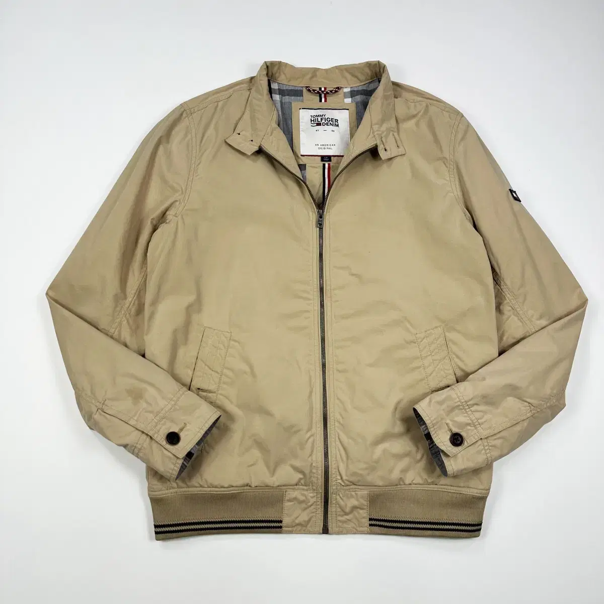 (L) Tommy Hilfiger Classic Bloomsong Swing Top Jacket Beige