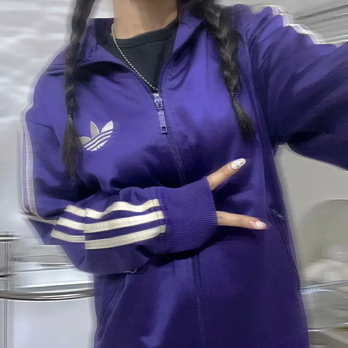 Adidas Firebird Purple Tracktop