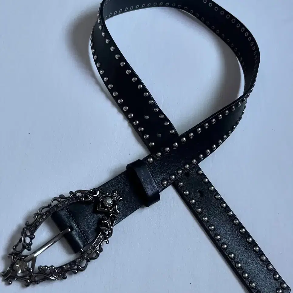 Scoopman Stud Leather Belt