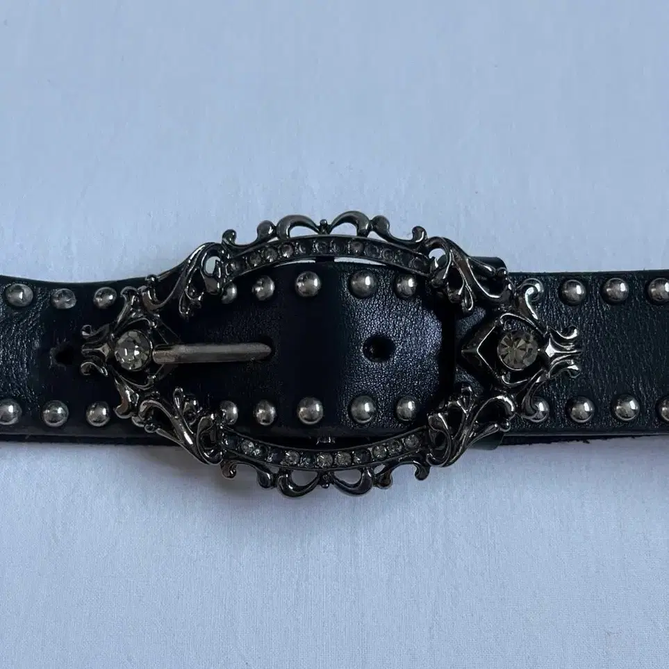 Scoopman Stud Leather Belt