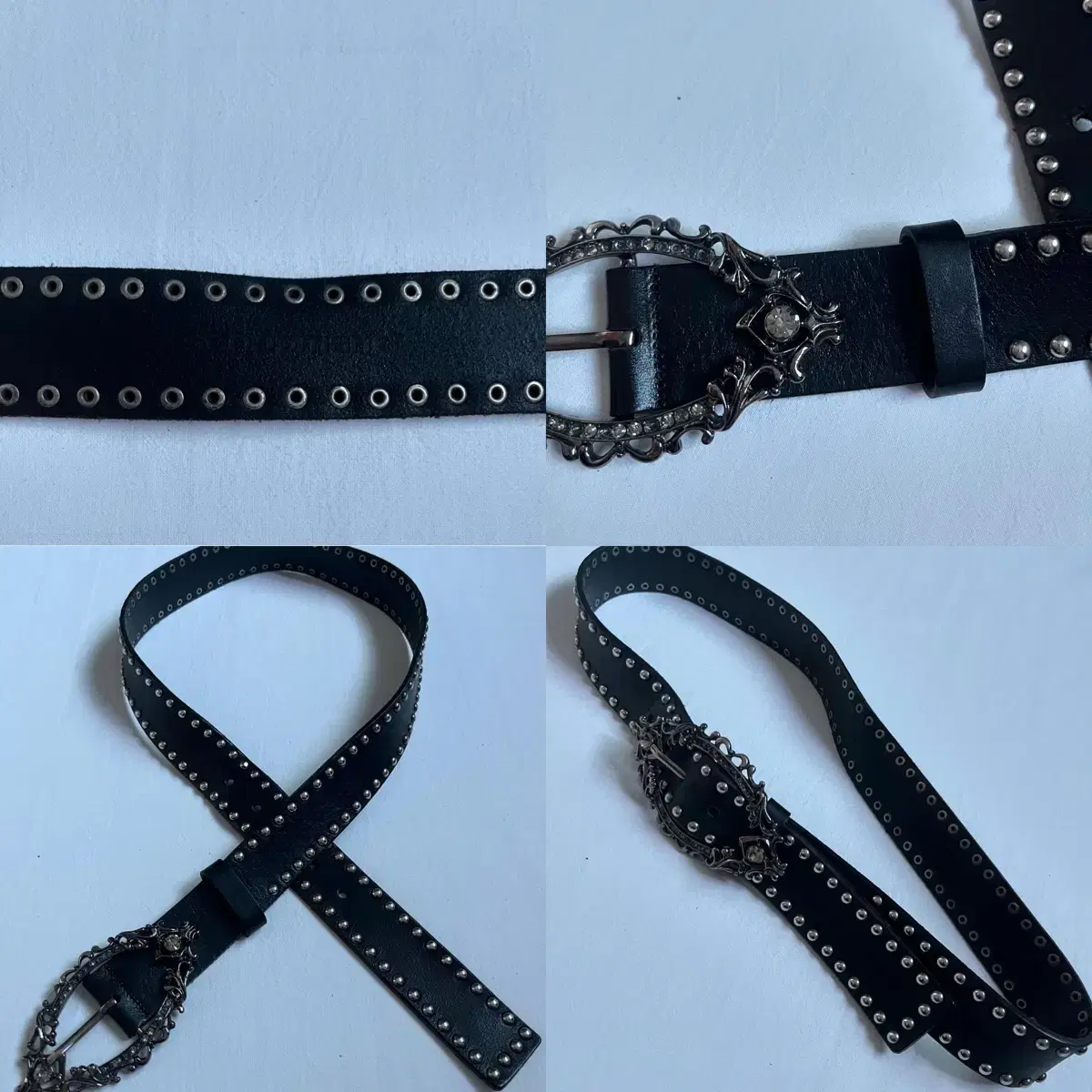 Scoopman Stud Leather Belt