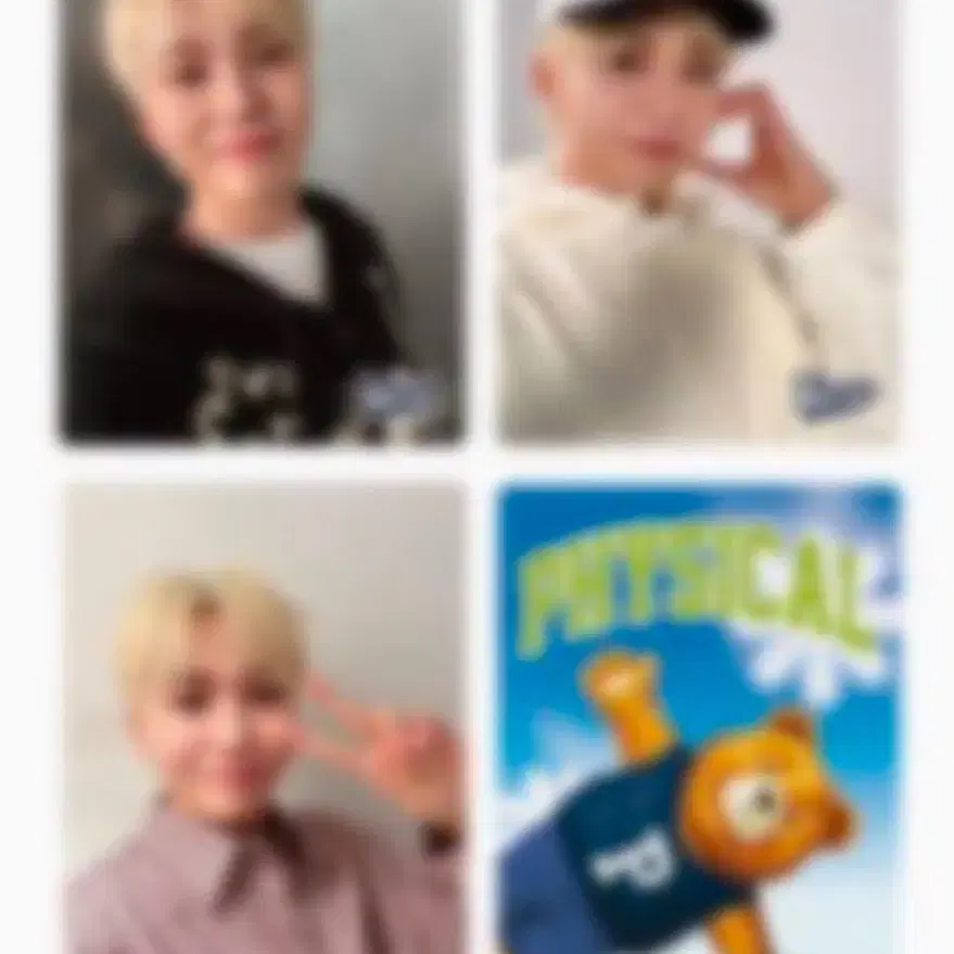 PHYPS핍스 승관 포토엽서 포카 포토카드 3종 세븐틴 부승관