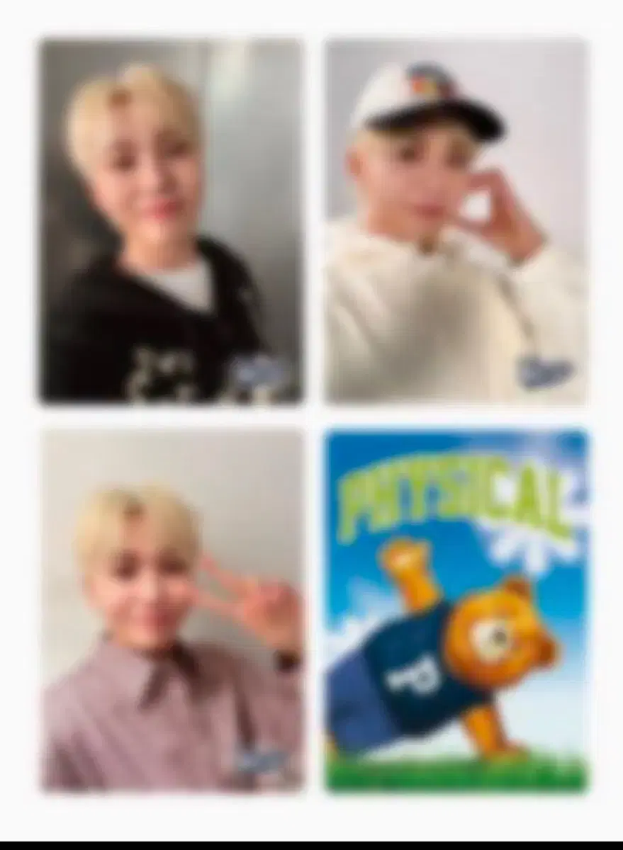 PHYPSPIPES seungkwan PhotoPostcards photocard Three Postcards Seventeen