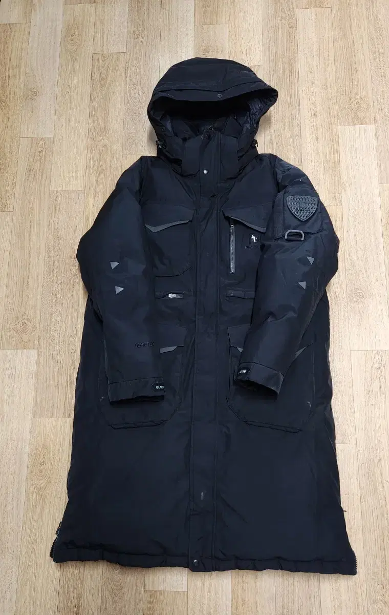 (takpo) black yak gore-tex goose down jacket m 105