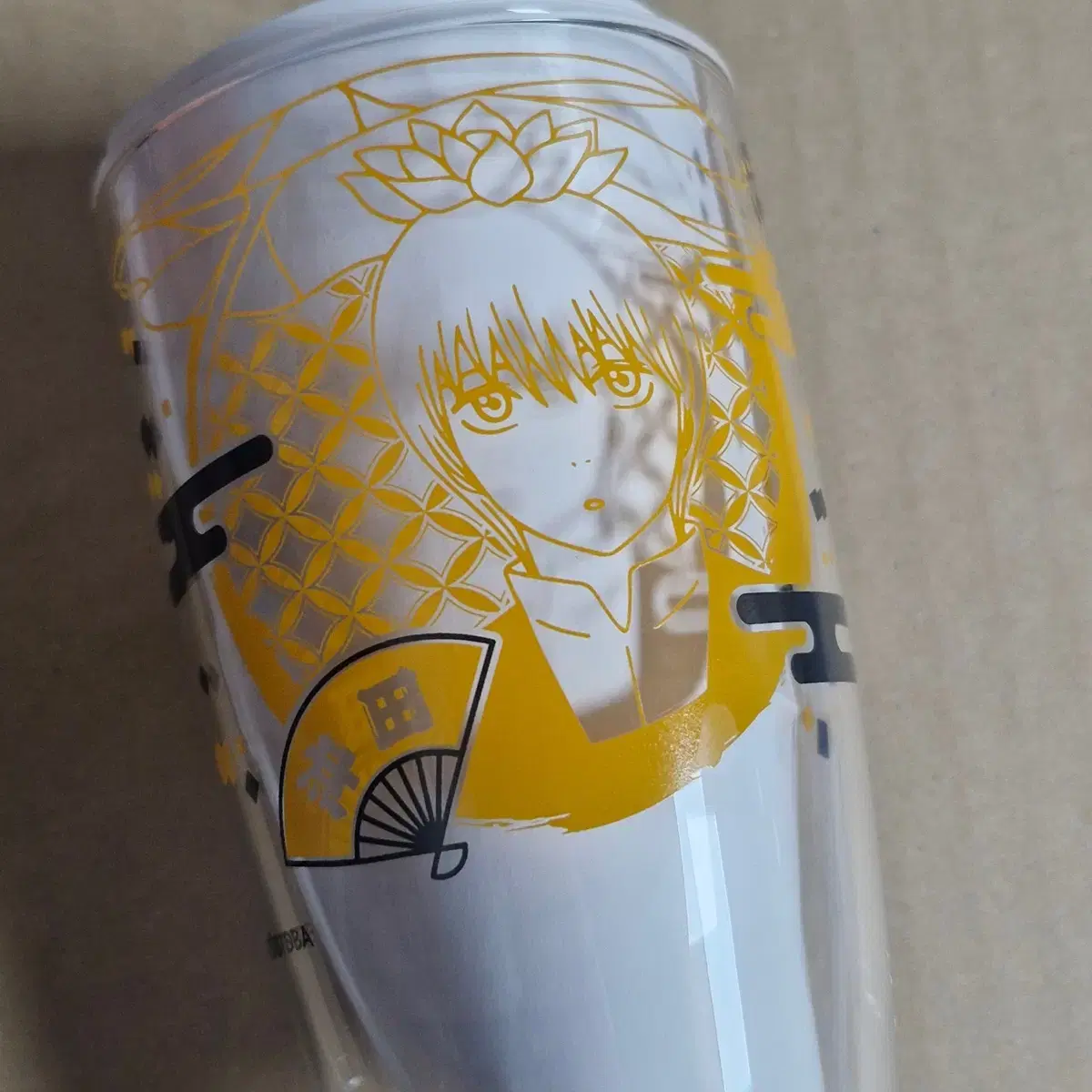 Gintama Okita Sogo Glass Cup Hanematsuri