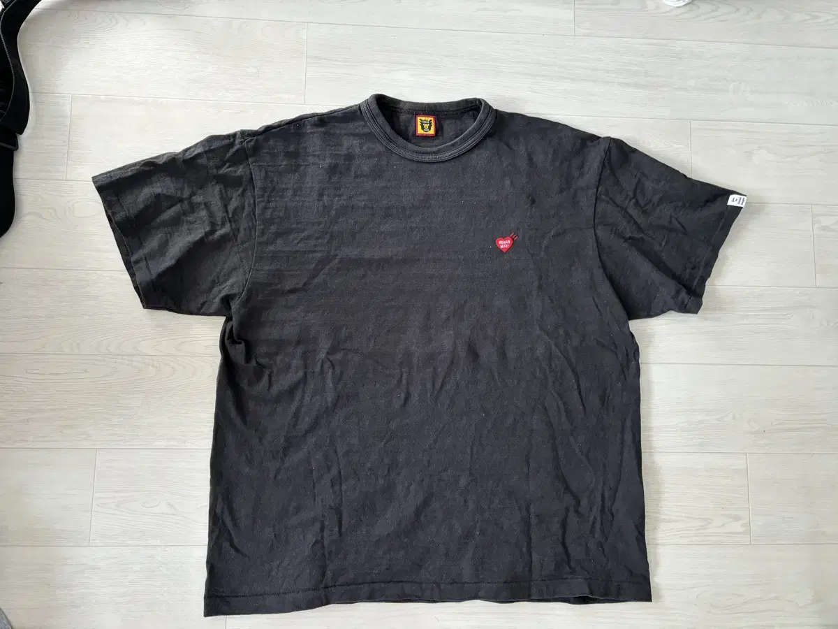 Humanmade Heart Logo Vahn Short Sleeve Tee 3XL Black