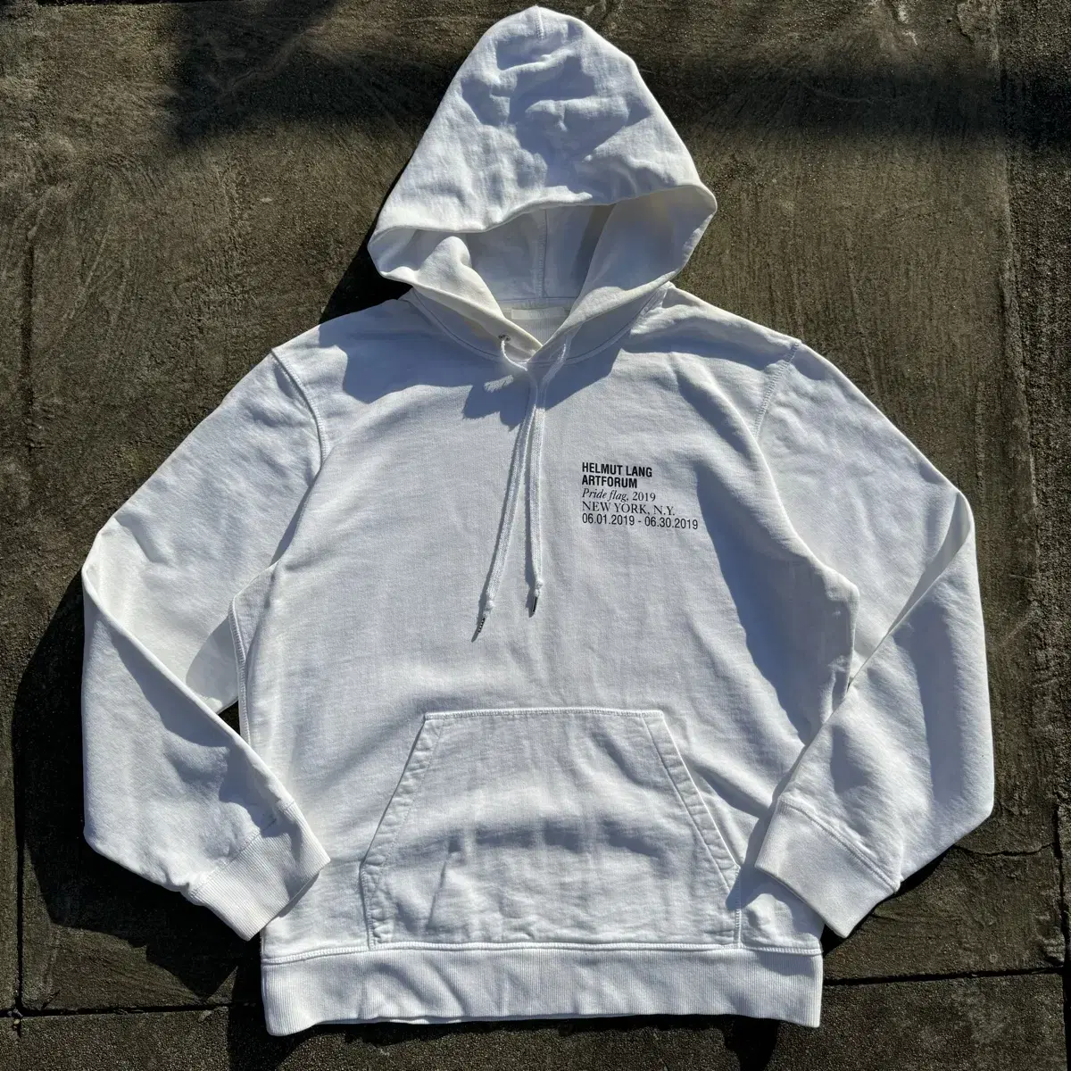 [XL] 2019 Helmut Lang X Artforum Hoodie