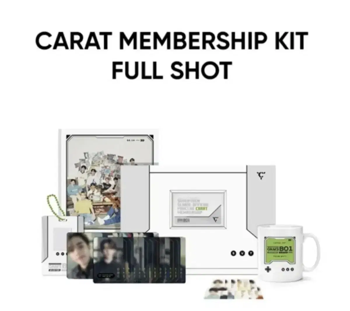 Seventeen Membership Kit GameTin Full Night