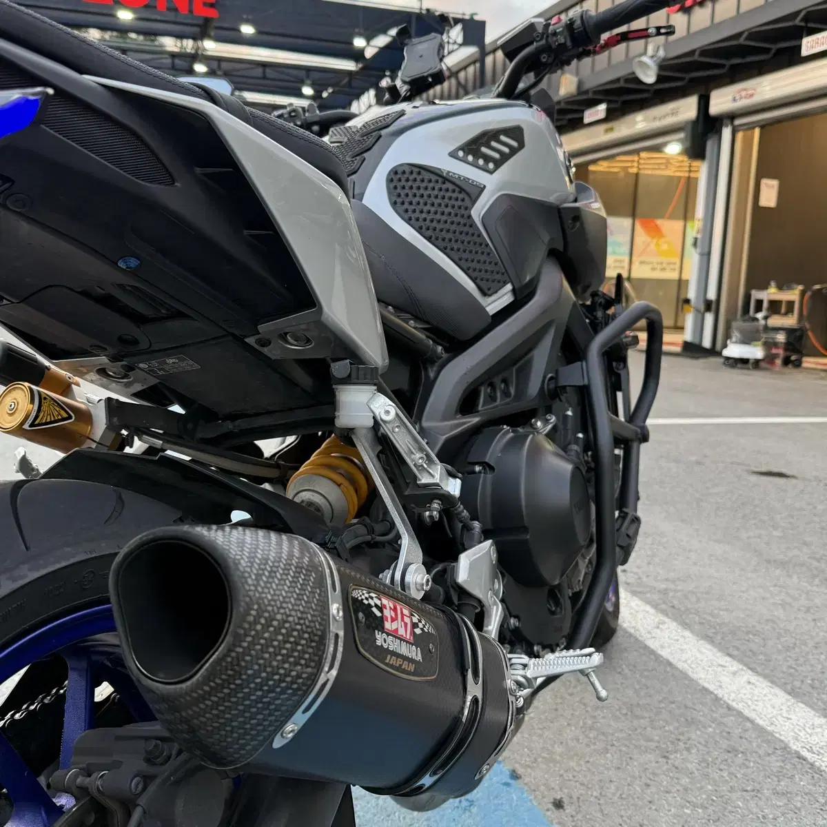 Yamaha mt09sp 18년식 요시무라풀베기 구변완료