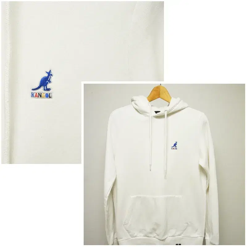 Kangol White Hoodie Men90