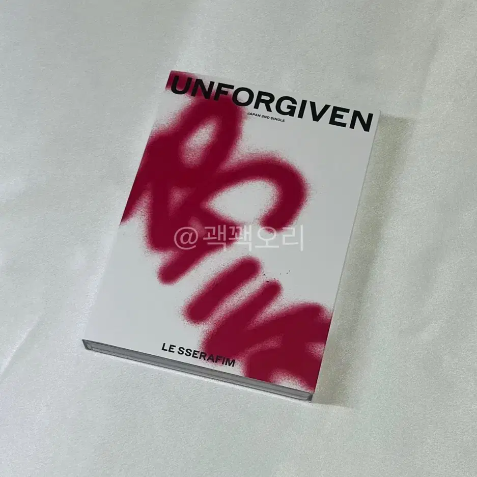 르세라핌 UNFORGIVEN 일본 위버스반 앨범