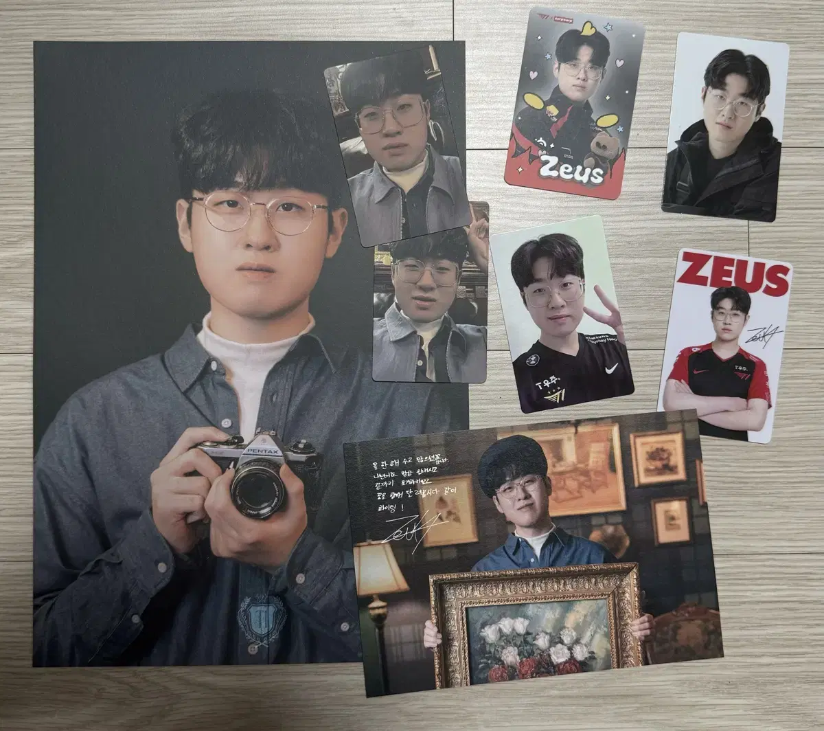 23 seasons greetings Zeus photocard postcard poster + various photocard WTS