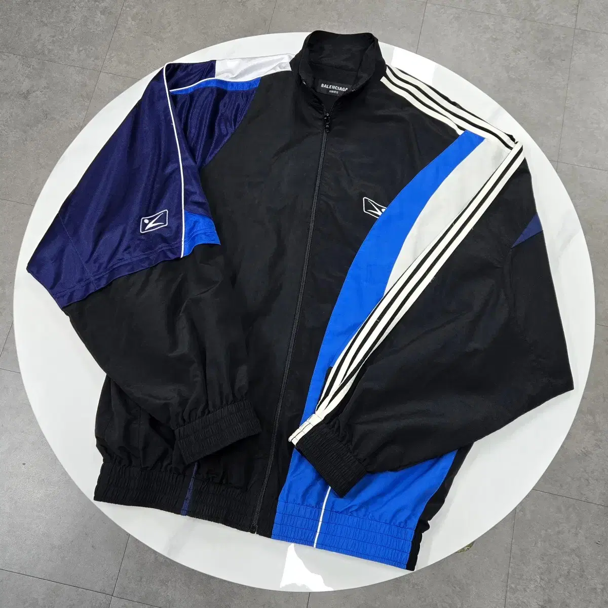 [ Department Store ] Balenciaga Paris Back Logo Track Jacket Windbreaker S