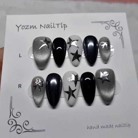 Yozm NailTip 실버마그넷스타