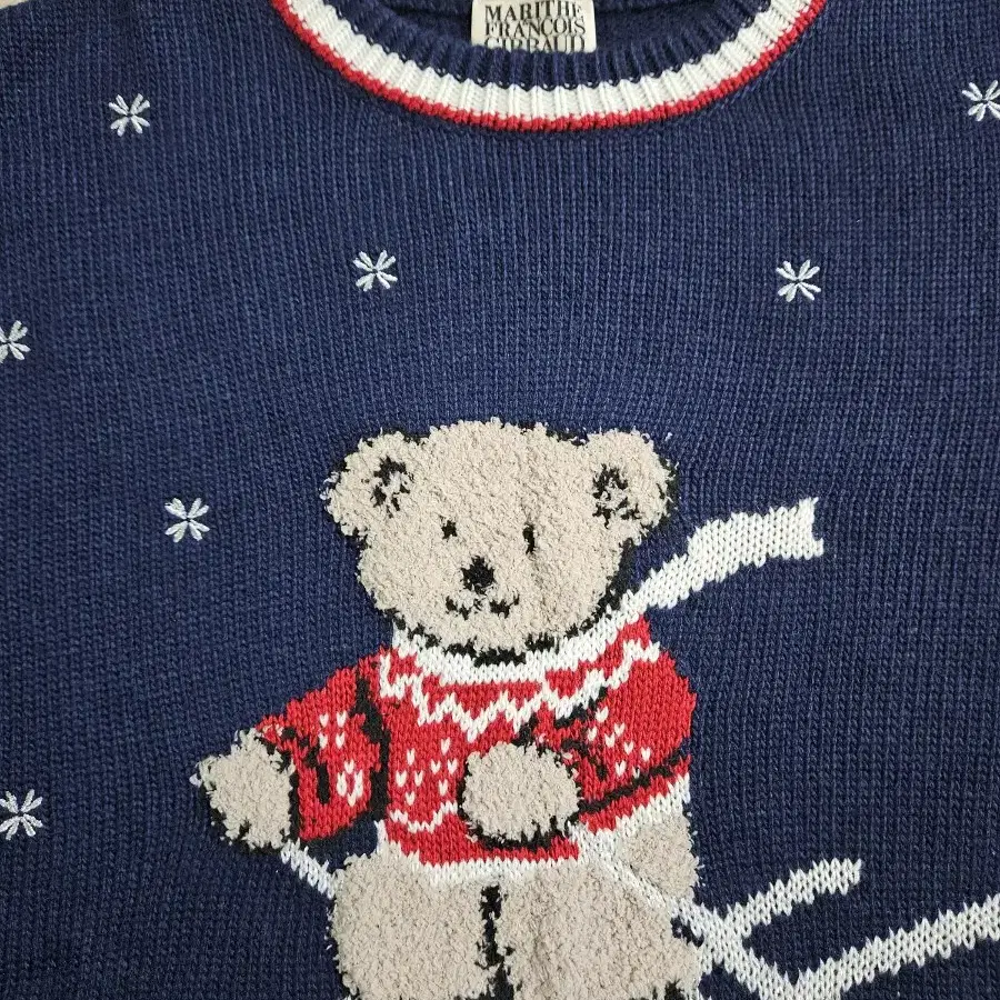 마리떼 SKI BEAR SWEATER