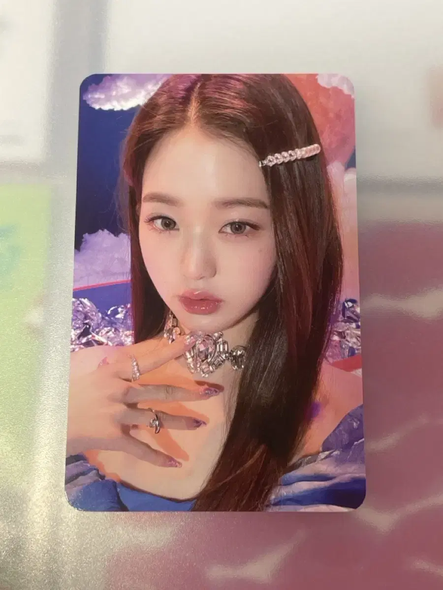 ive ktown4u luvdive jang wonyoung photocard