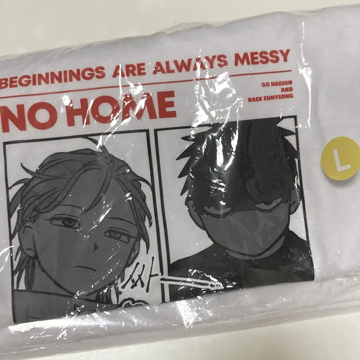 Unsealed) No Home T-Shirt pop up Merchandise