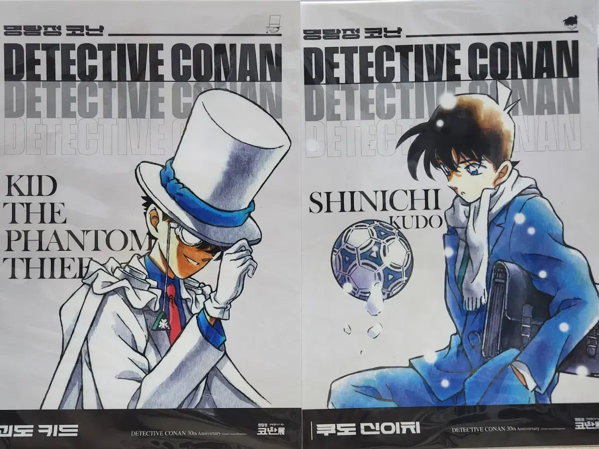 Bulk) Detective Conan 30th Anniversary Exhibition poster Shinichi Kondo Kid