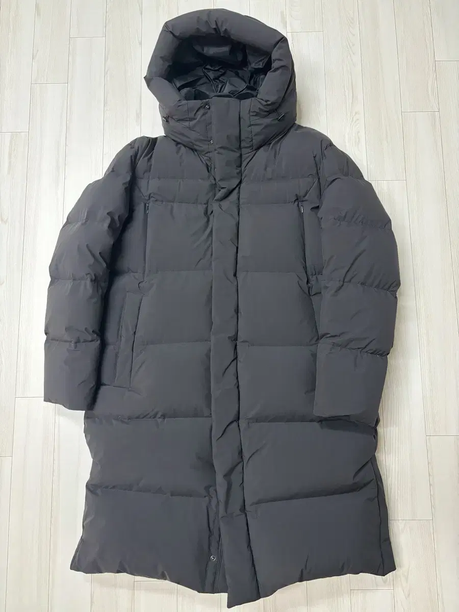 Jia duck down long puffer black size 110 sells