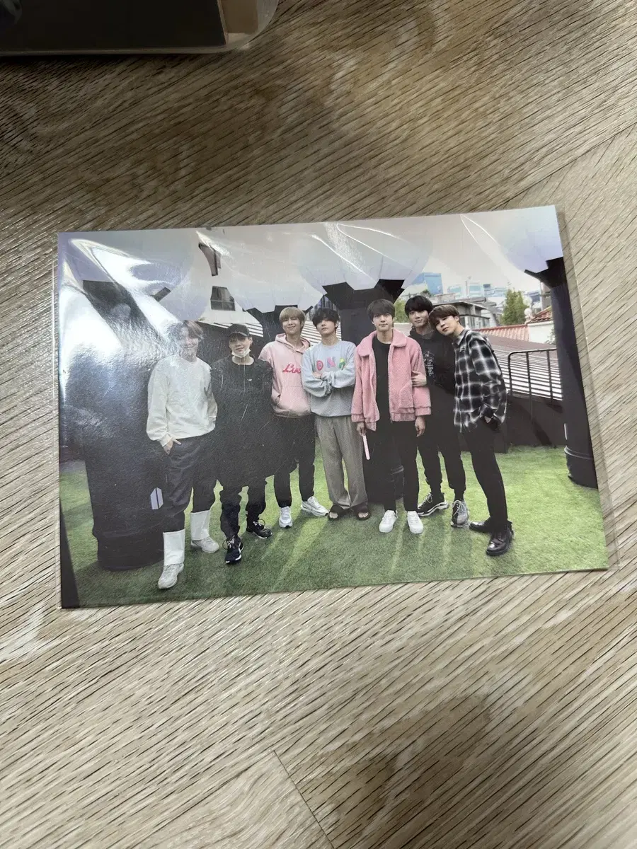 [unsealed] bangtan pop up birthday First come, first served pre-order benefit Group photo wts.