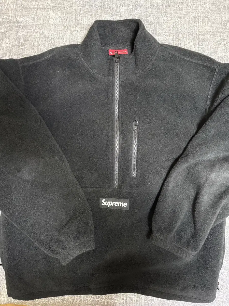 Supreme Polartec Half Zip Up Size L