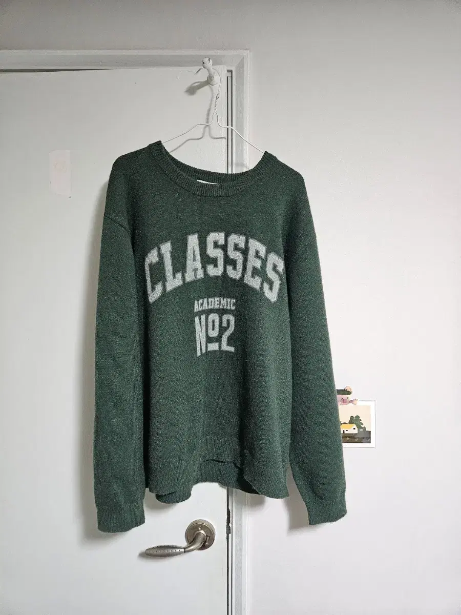 8 Seconds Varsity Print Roundneck Knit Green (110)