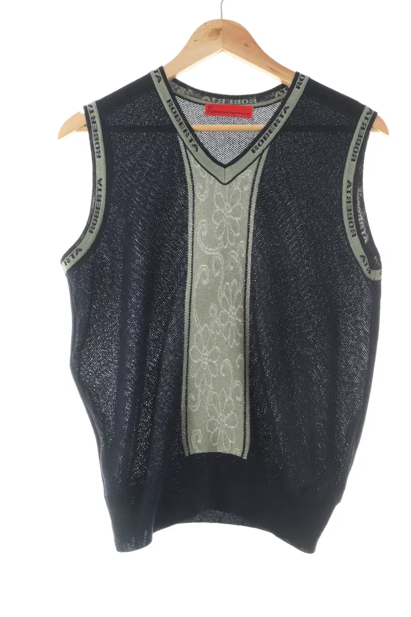 (S-M) BrandVintage Knit Vest Best Color Mix Old School-1064A