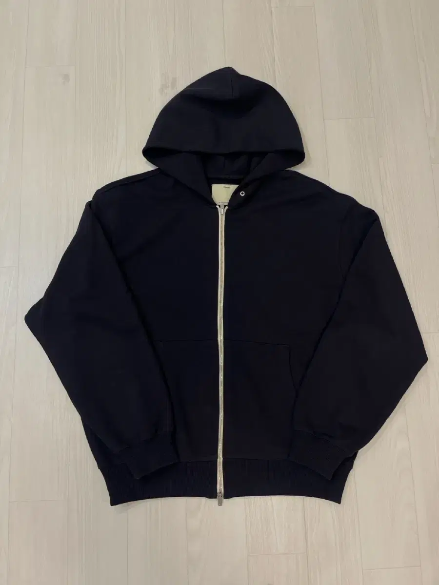 Pottery Comfort Hooded Zip-Up Sweat Navy 2 sizes