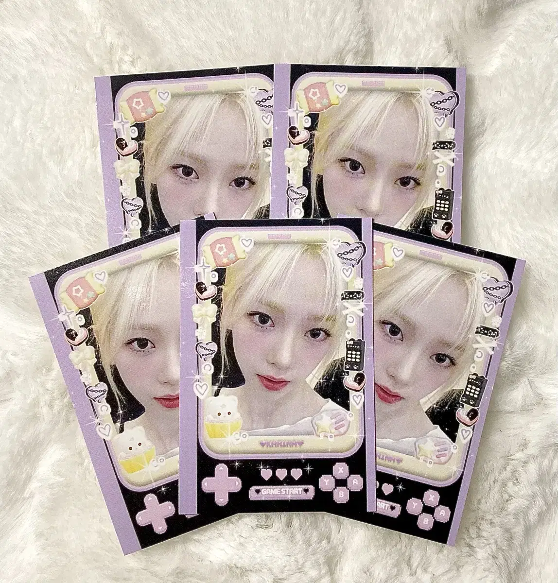 AESPA karina Gems GameStart sticker unofficial goods Sell