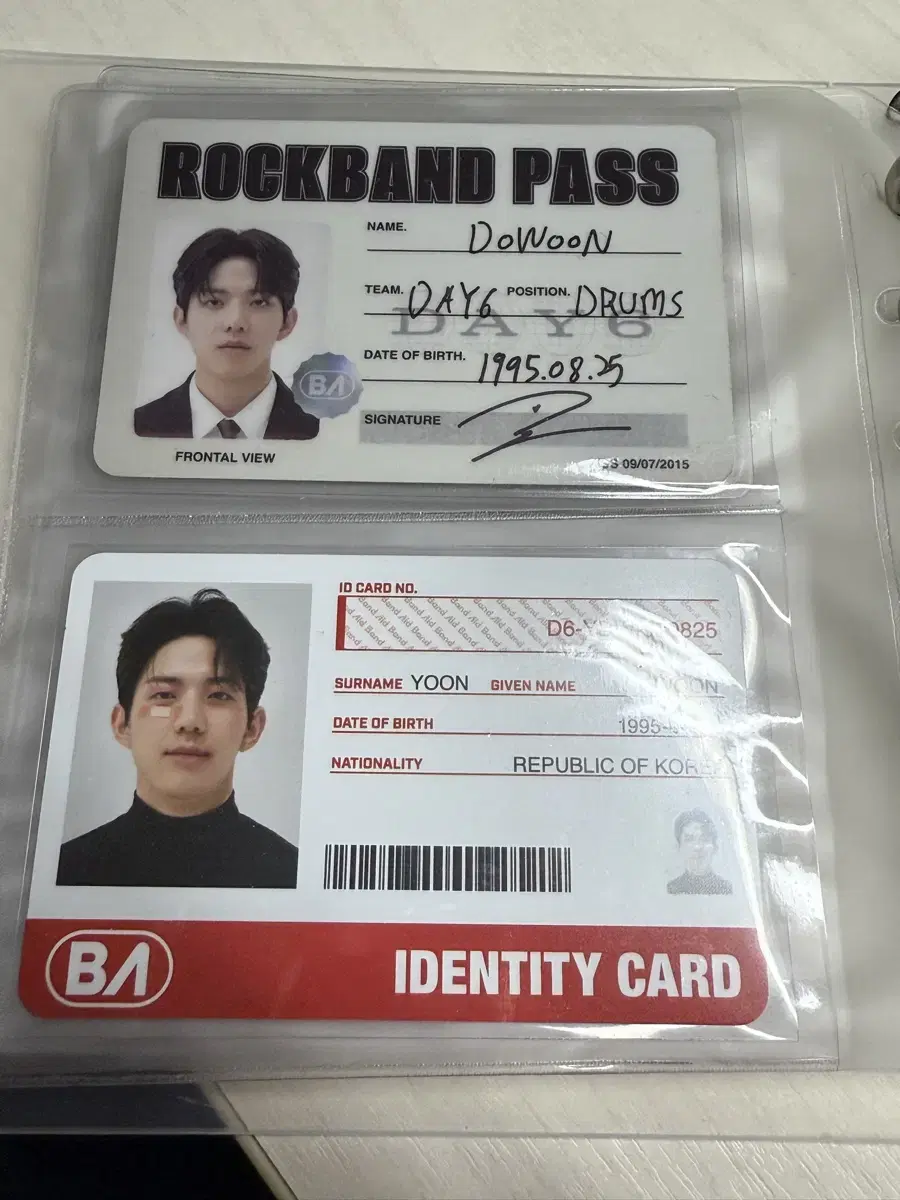 Helped day 6 photocard bulk bandaid id cards