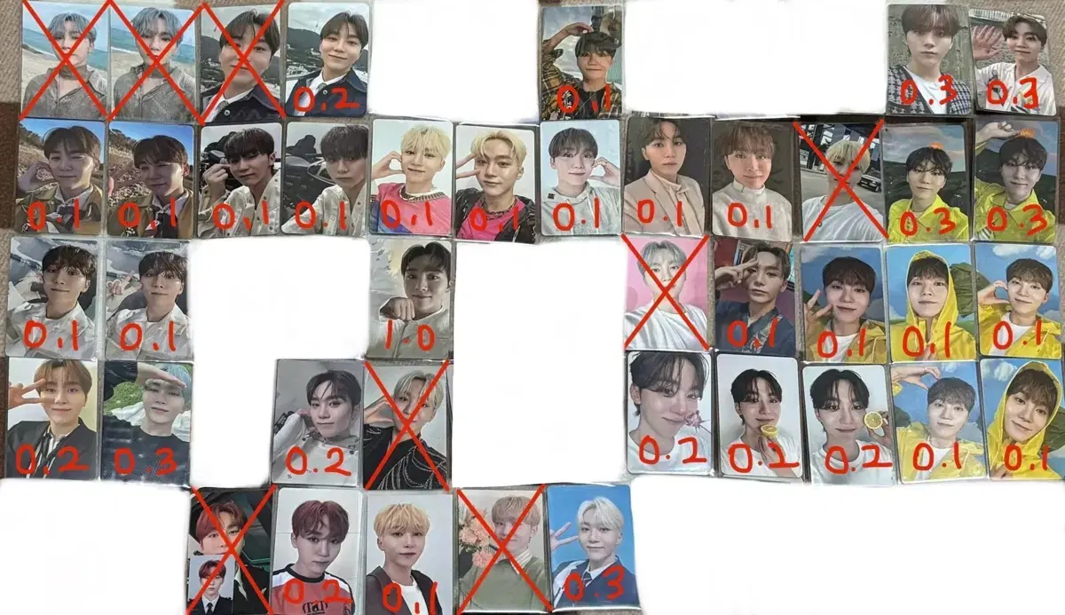 Seventeen seungkwan photocard photocards tc wts sells