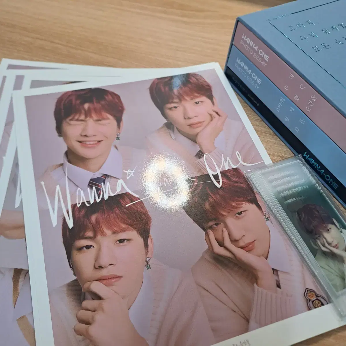 일괄) 워너원 포토에세이 팬콘 dvd 워너블 키트