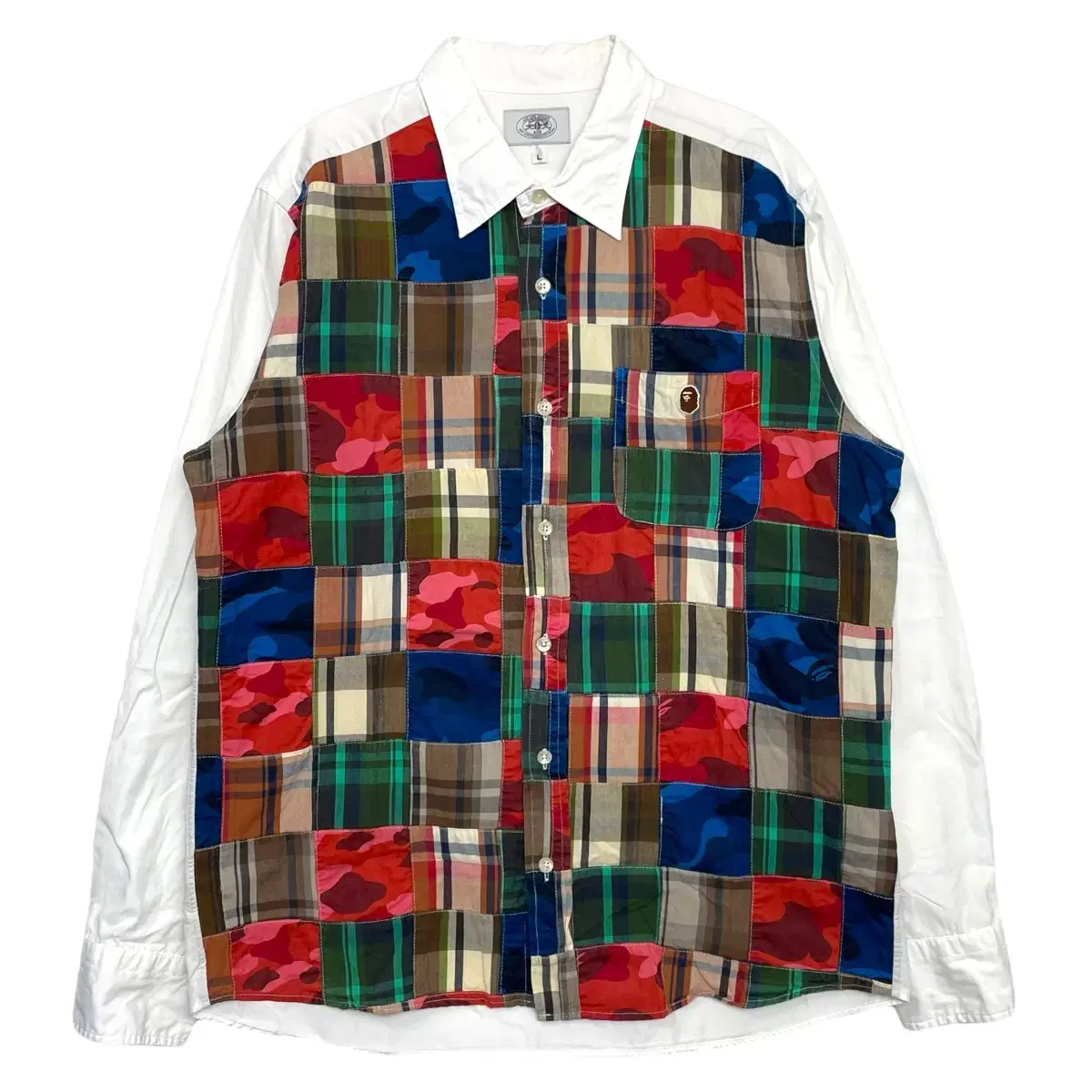 Vape Camo Patchwork Shirt