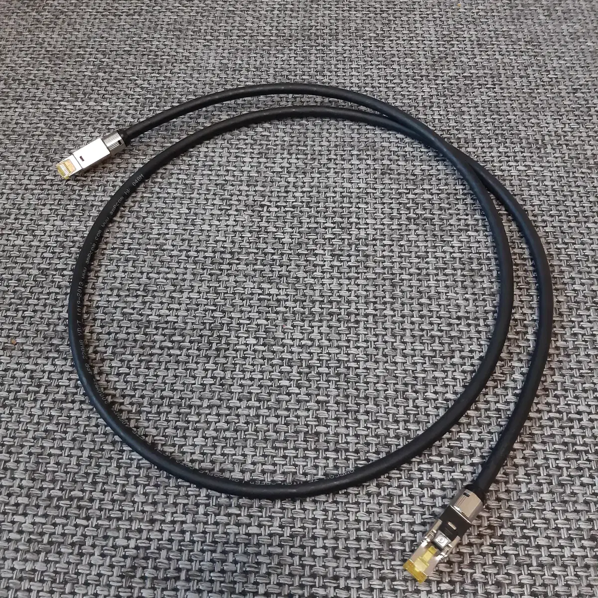 HiFi Cat8 이더넷 패치 케이블, 22AWG  2000Mhz 40G