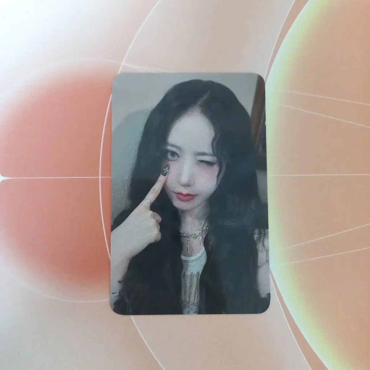 Viviz tears version eunbi unreleased photocard