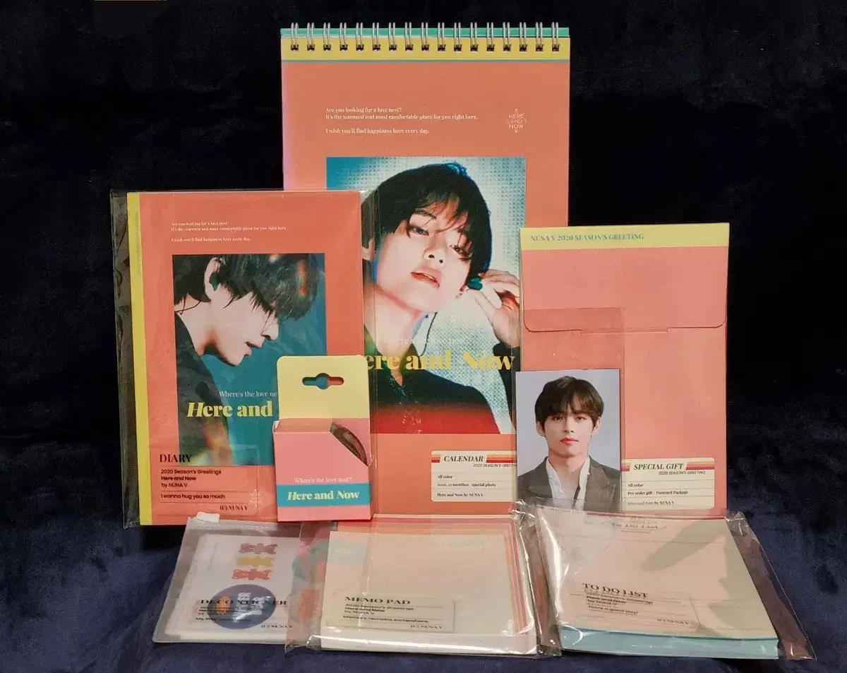 BTS v Nunabi Homma 2020 season's greetings Full Set