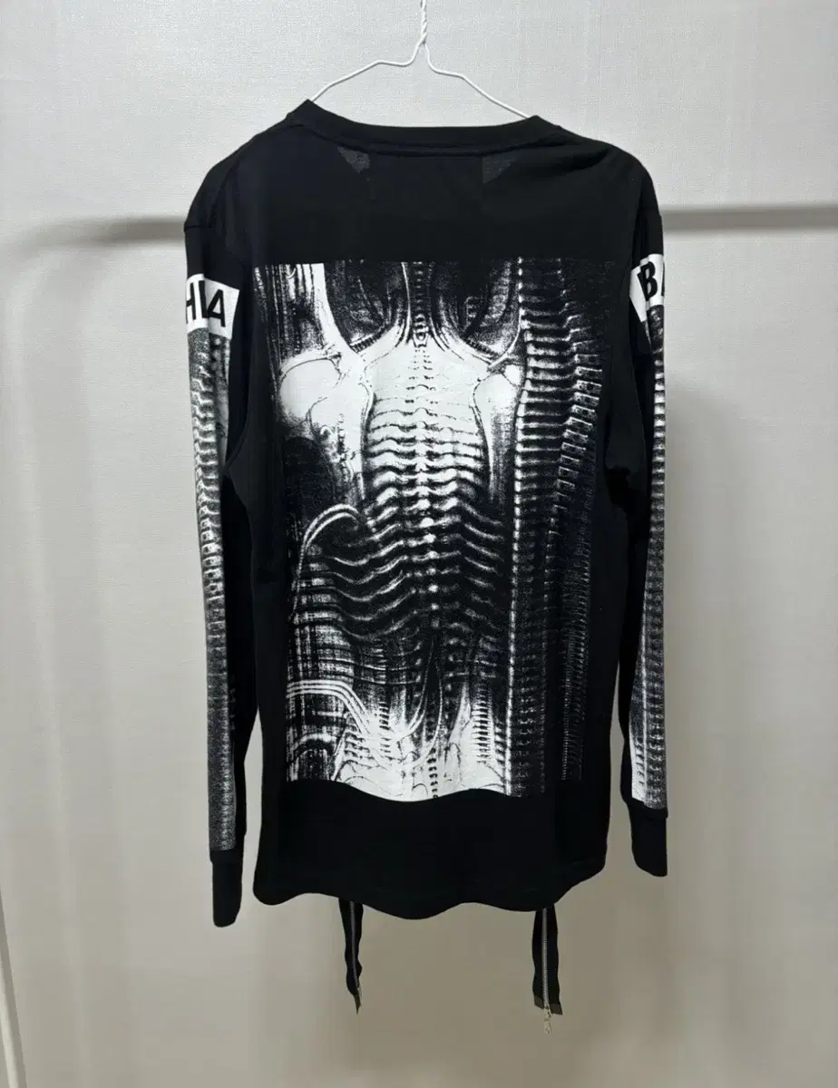 HBA Hood By Air X-Ray Zipper Long Sleeve