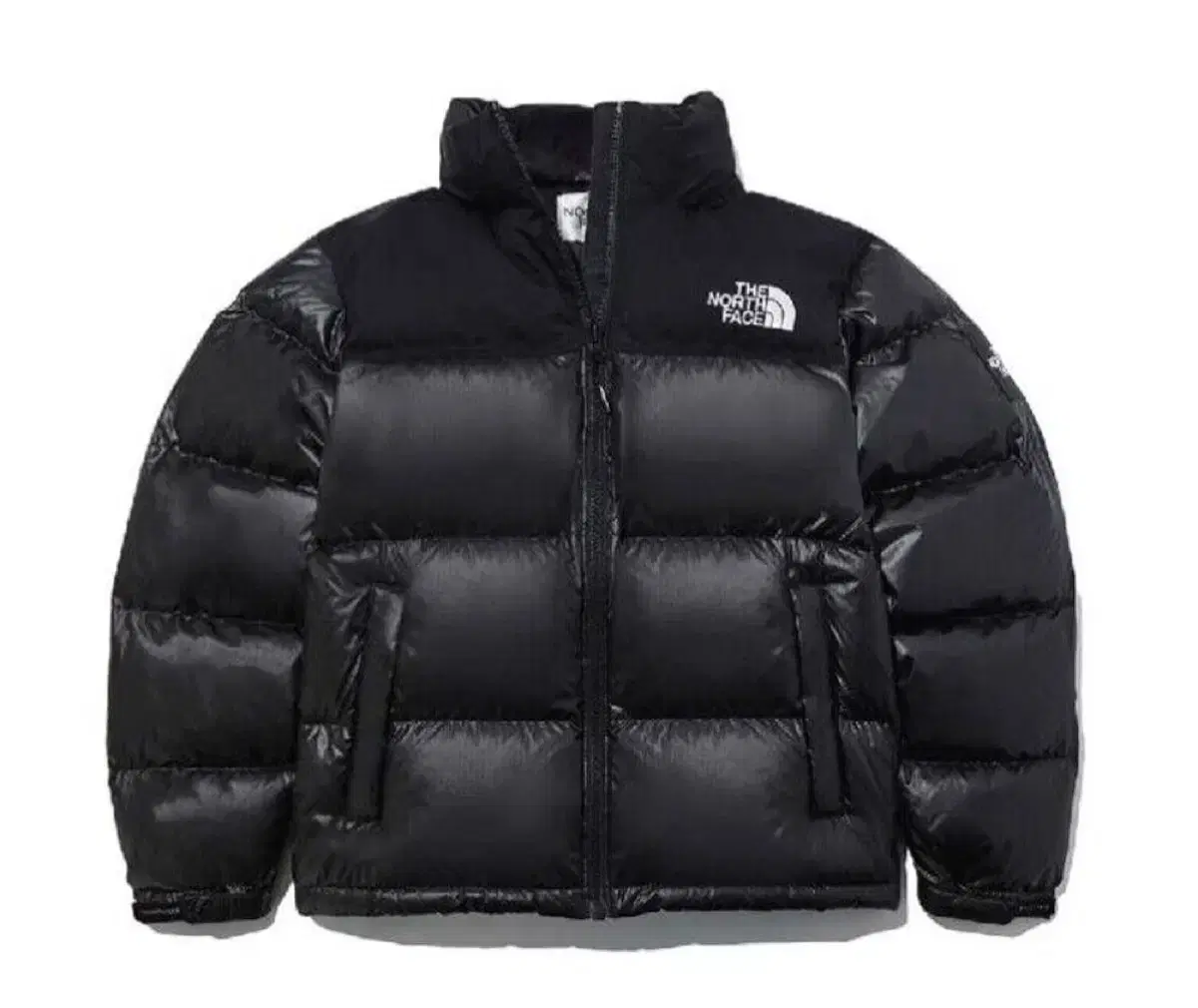 The North Face White Label Novelty Nubby Down Jacket Black Short Padded 90 S