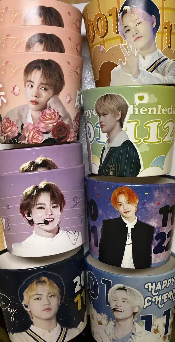 NCT chenle wts cupholders