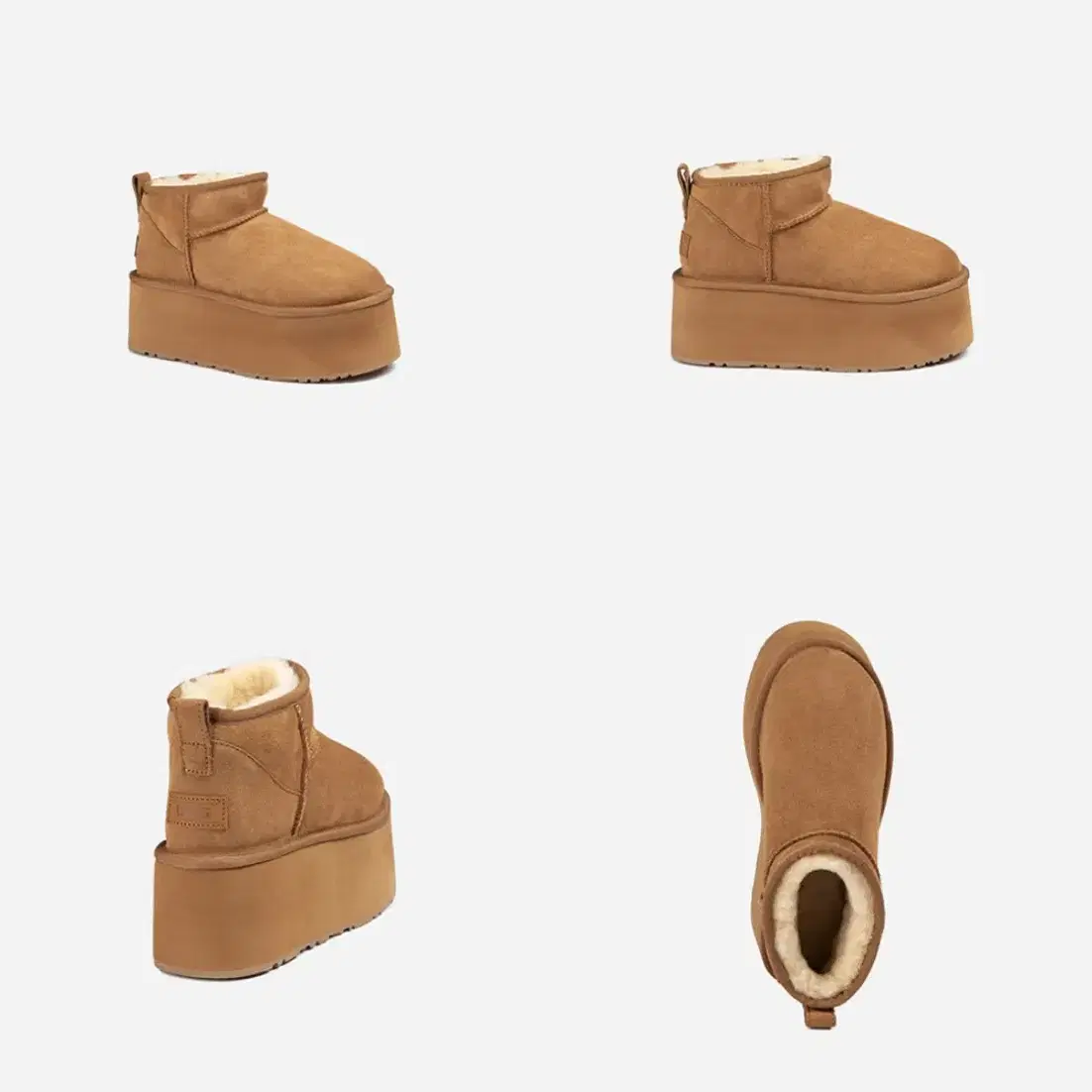 OZWEAR UGG 오즈웨어 플랫폼 울트라 미니 어그부츠 7CM