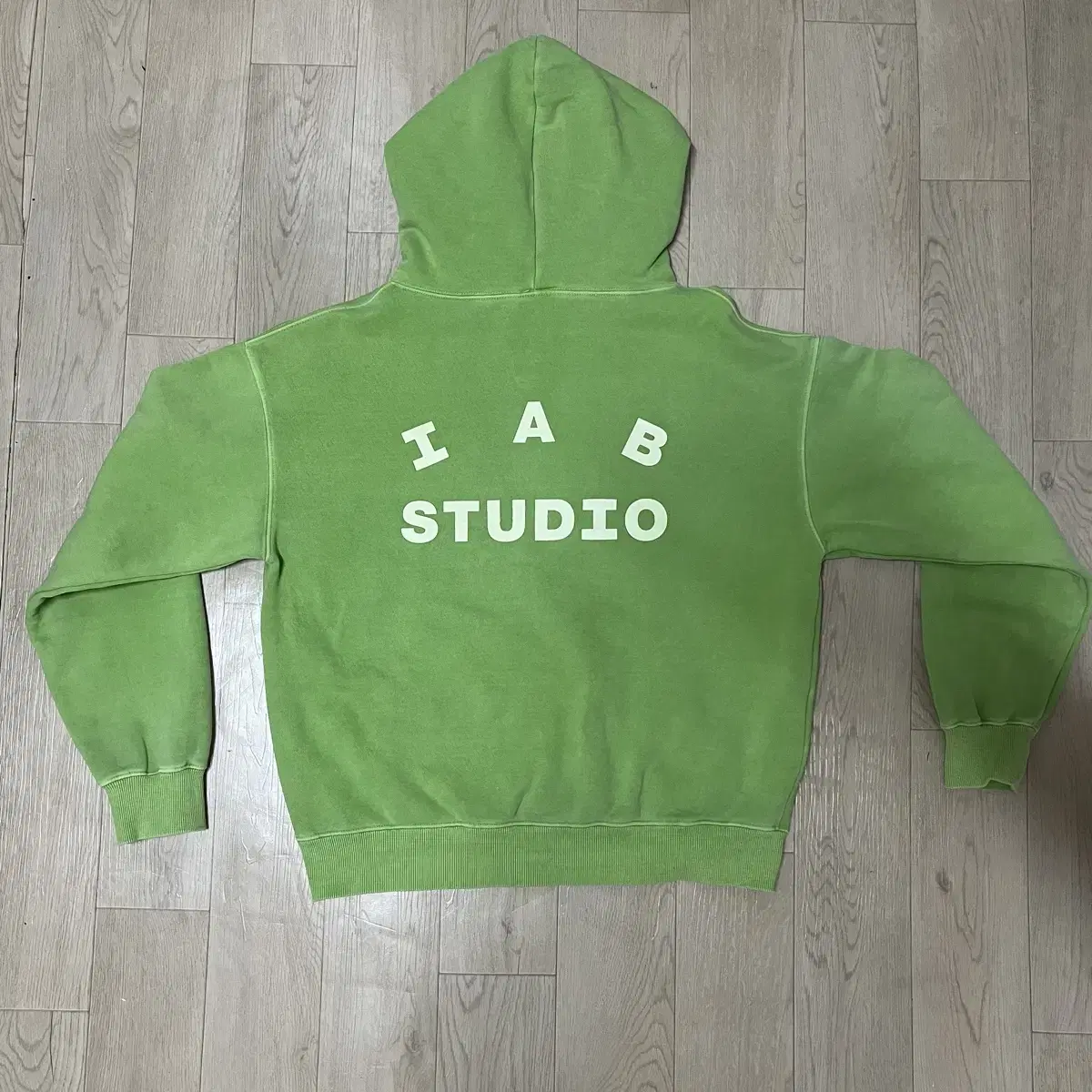 [M]iApp Studio Pigment Hoodie Apple Green ,Bag