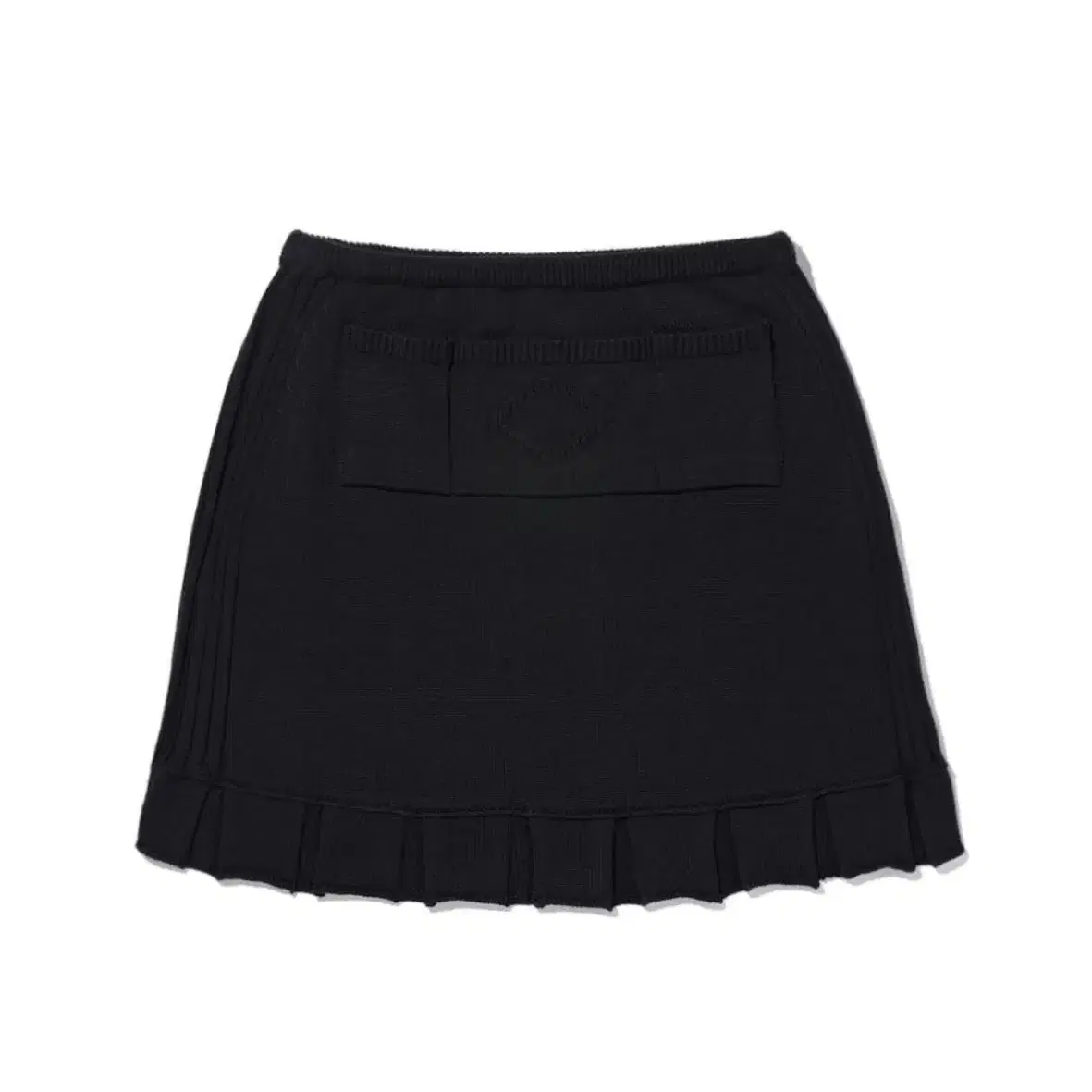 미스치프 RHOMBUS KNIT SKIRT BLACK M